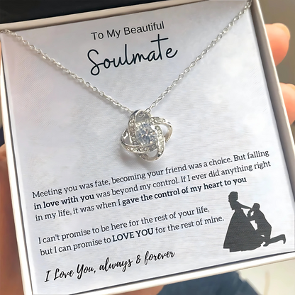 Soulmate - Lover and Best Friend - Promise Necklace