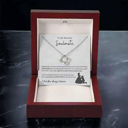 Soulmate - Lover and Best Friend - Promise Necklace