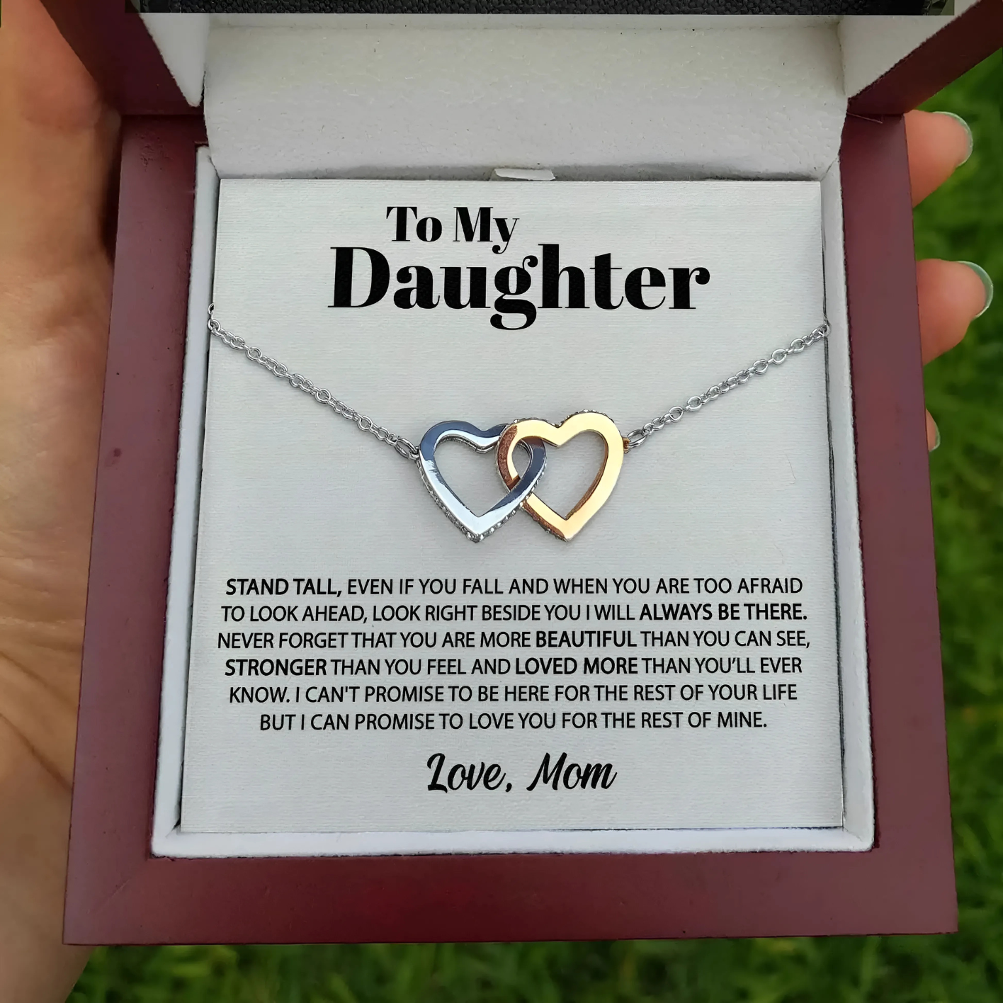 [ALMOST SOLD OUT] Daughter - Eternal Love Necklace - Interlocking Hearts