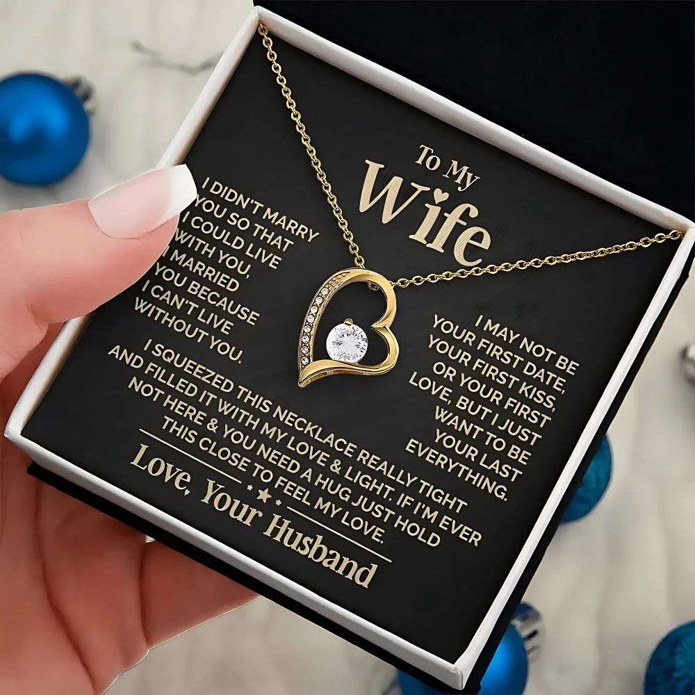 [ALMOST SOLD OUT] To My Wife, My Everything - Eternal Love Necklace