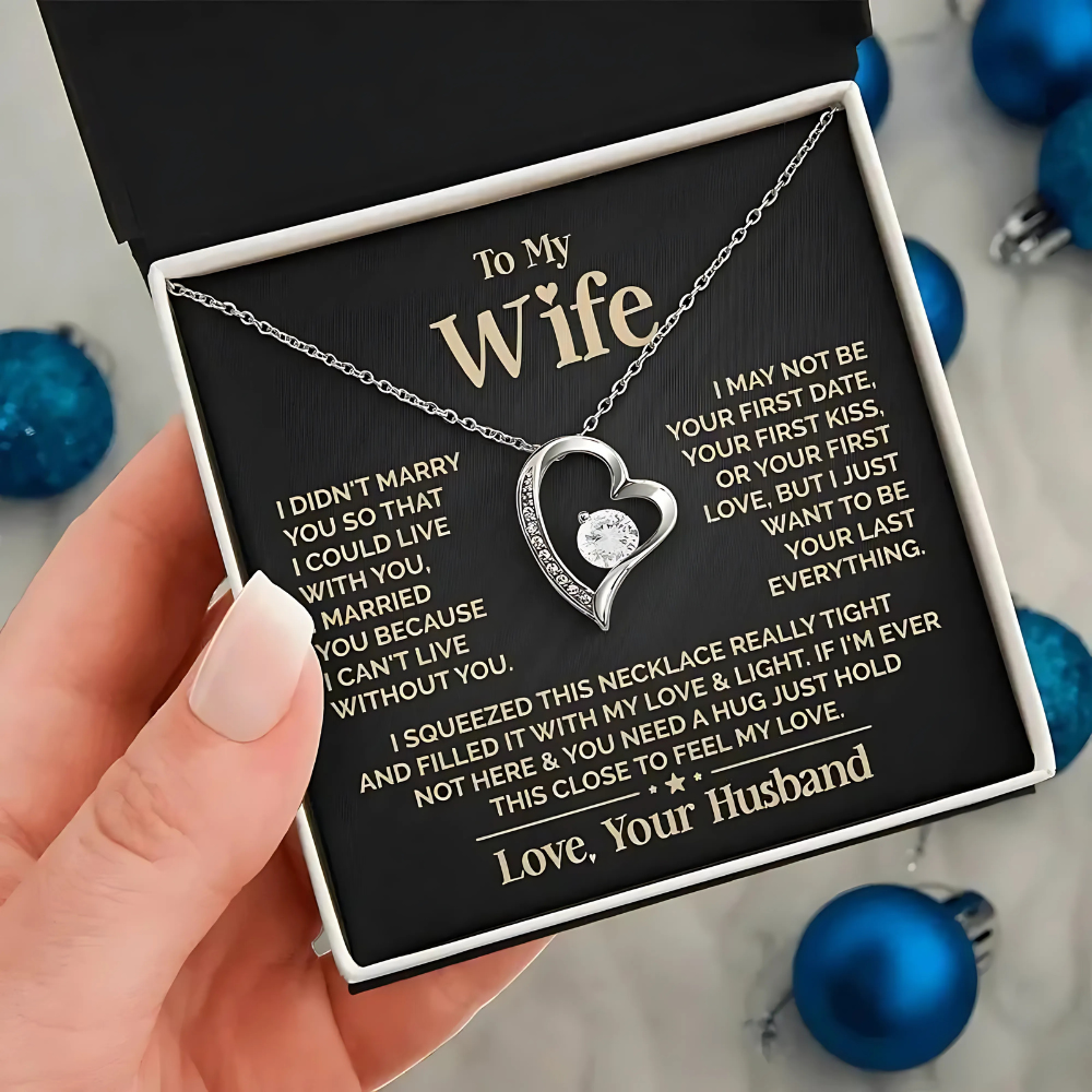 [ALMOST SOLD OUT] To My Wife, My Everything - Eternal Love Necklace