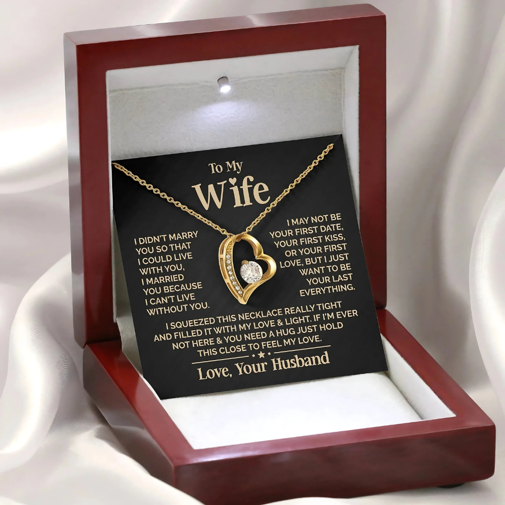 [ALMOST SOLD OUT] To My Wife, My Everything - Eternal Love Necklace