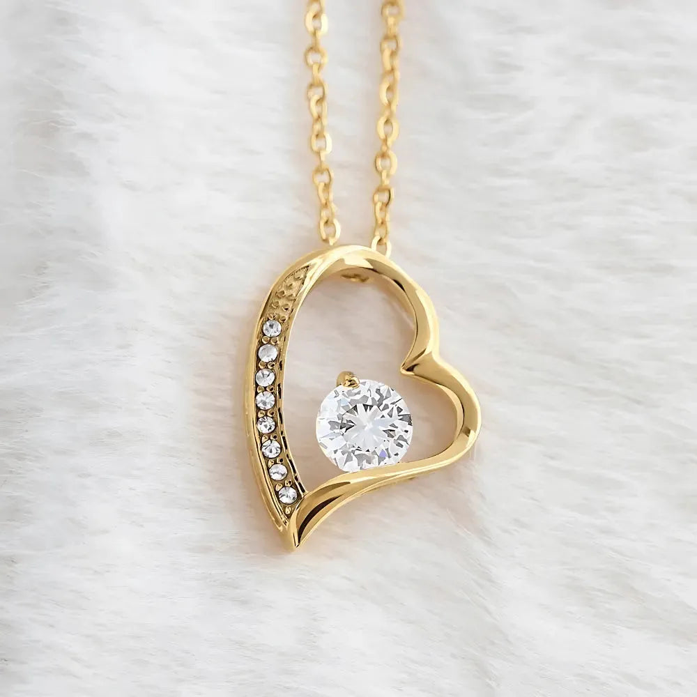 [ALMOST SOLD OUT] Daughter - Love You Forever - Lion Heart Necklace - Radiant Memories