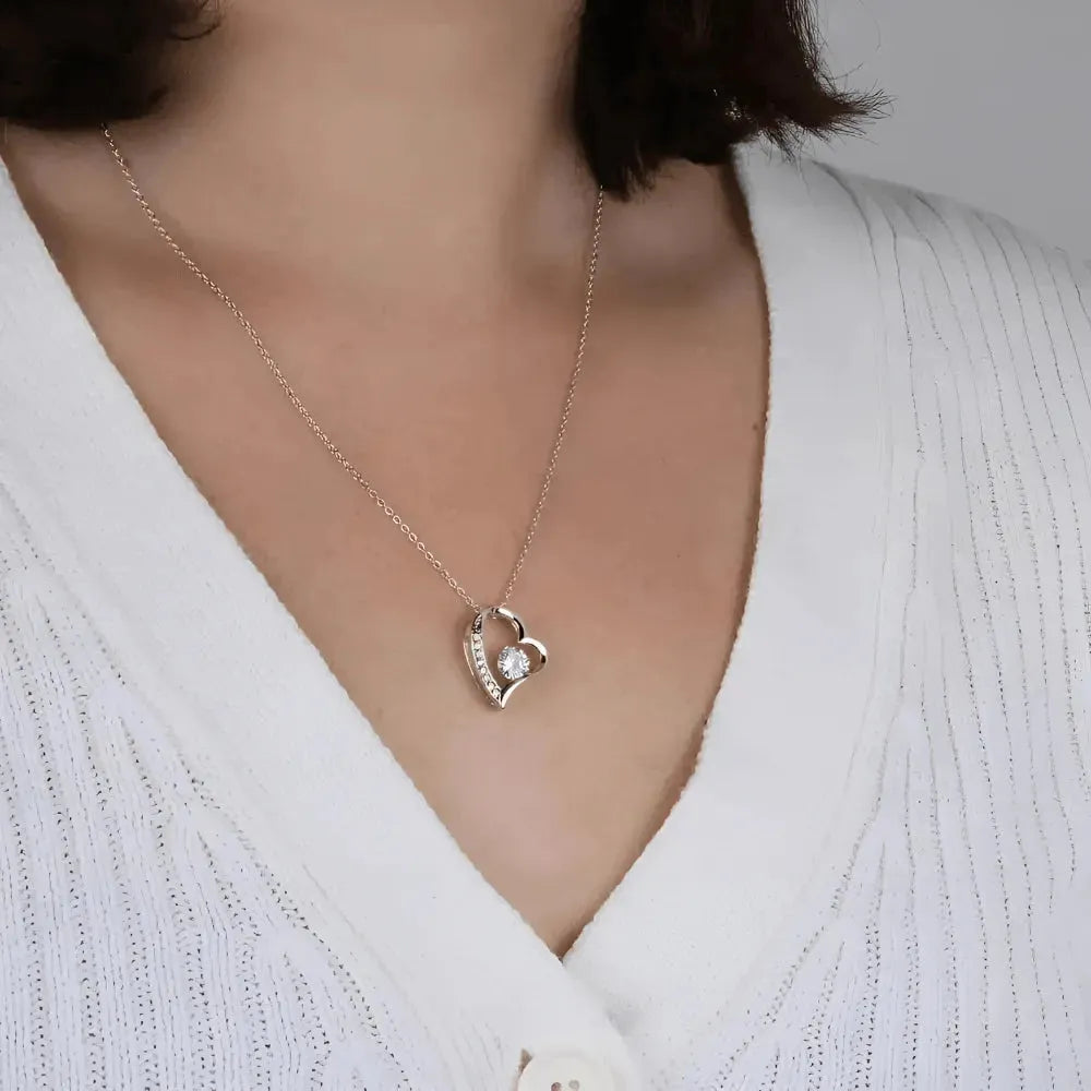 [ALMOST SOLD OUT] Daughter - Love You Forever - Lion Heart Necklace - Radiant Memories