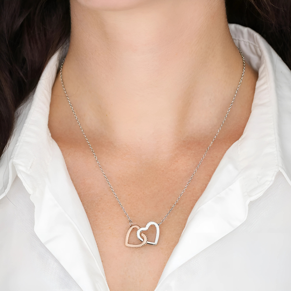 [ALMOST SOLD OUT] Daughter - Eternal Love Necklace - Interlocking Hearts