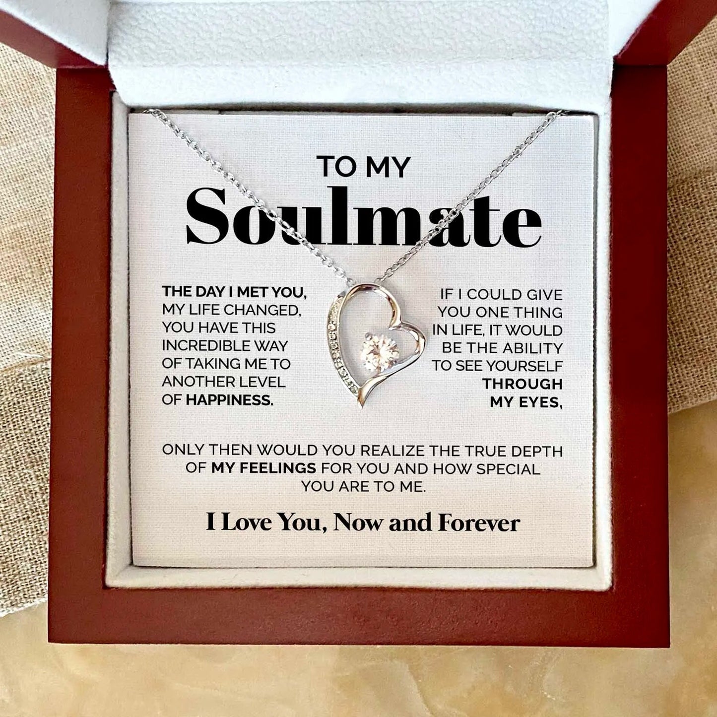 Soulmate - You're Incredible - Alluring Necklace