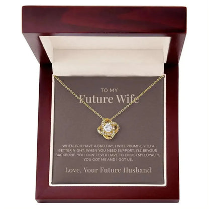 Future Wife - Always Be There - Commitment Necklace - Radiant Memories