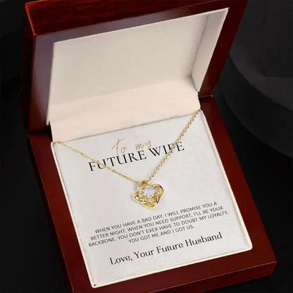 Future Wife - Love You Always - Promise Necklace - Radiant Memories