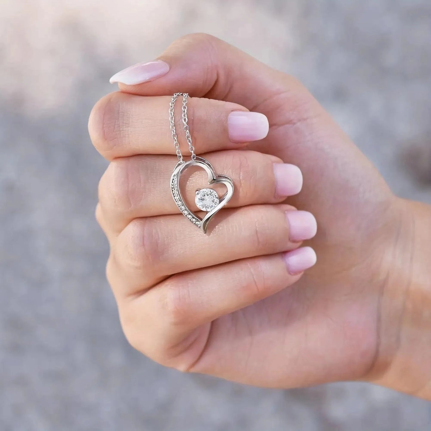 Grandma - Always Grateful - Love Necklace - Radiant Memories