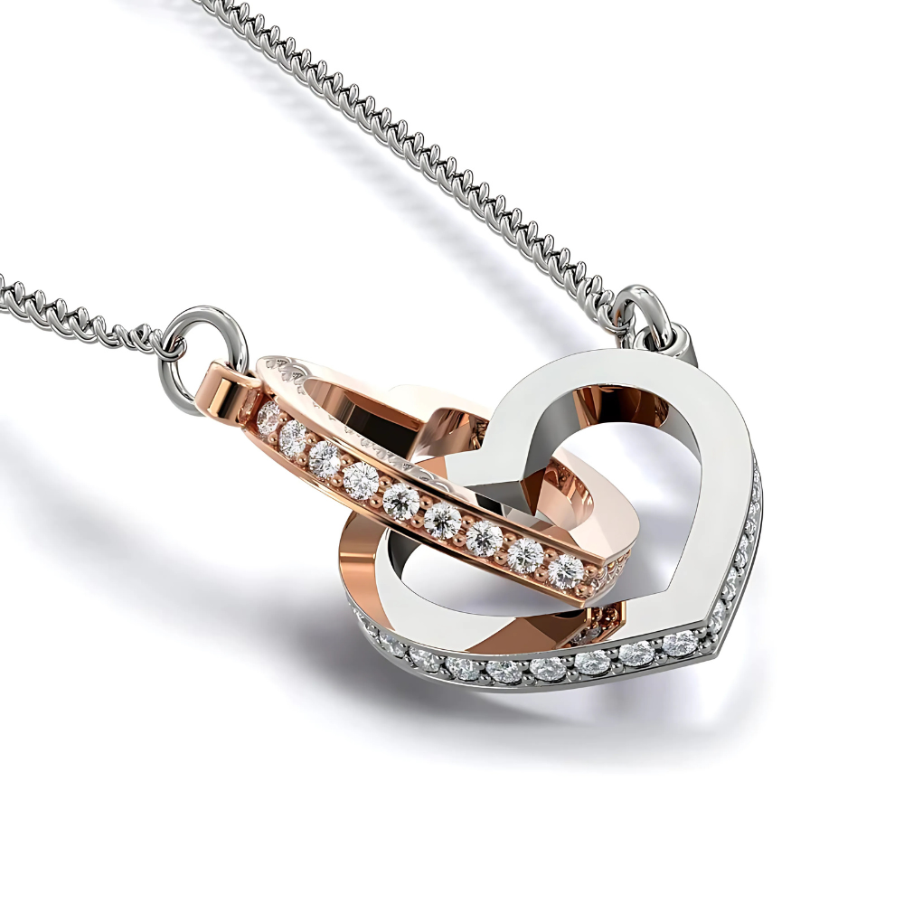 [ALMOST SOLD OUT] Daughter - Eternal Love Necklace - Interlocking Hearts