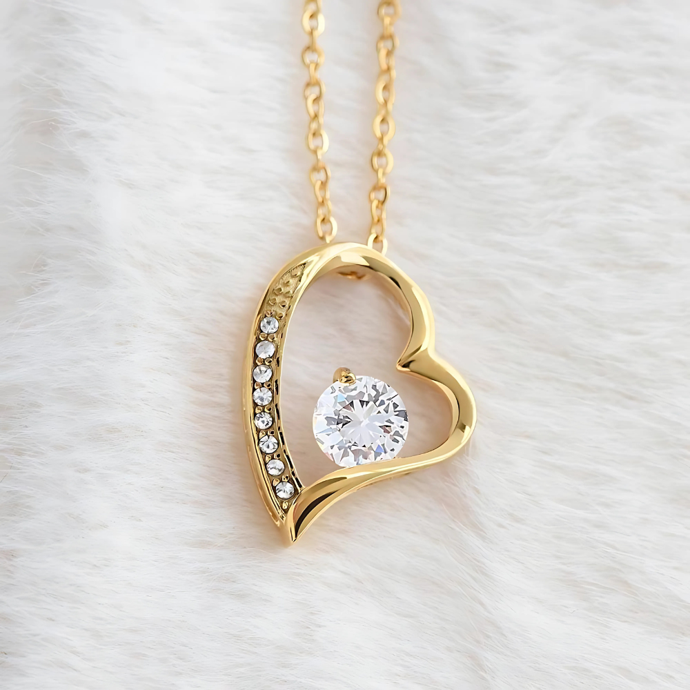 [ALMOST SOLD OUT] Daughter - Love You Forever - Lion Heart Necklace