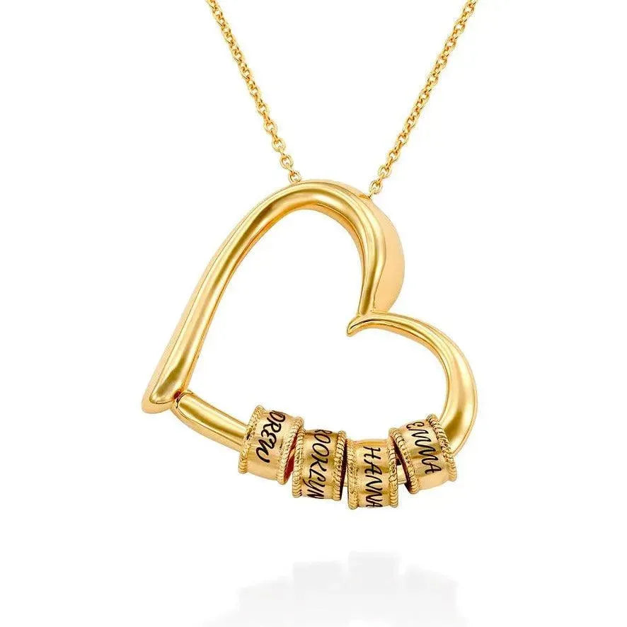 Para la Madre de Nuestros Hijos - La Mejor Mamá del Mundo - Collar de Corazón Personalizable 