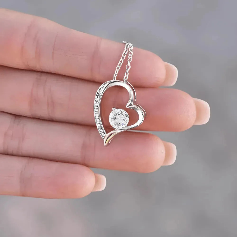 Queen - Love You Always - Heart Necklace - Radiant Memories