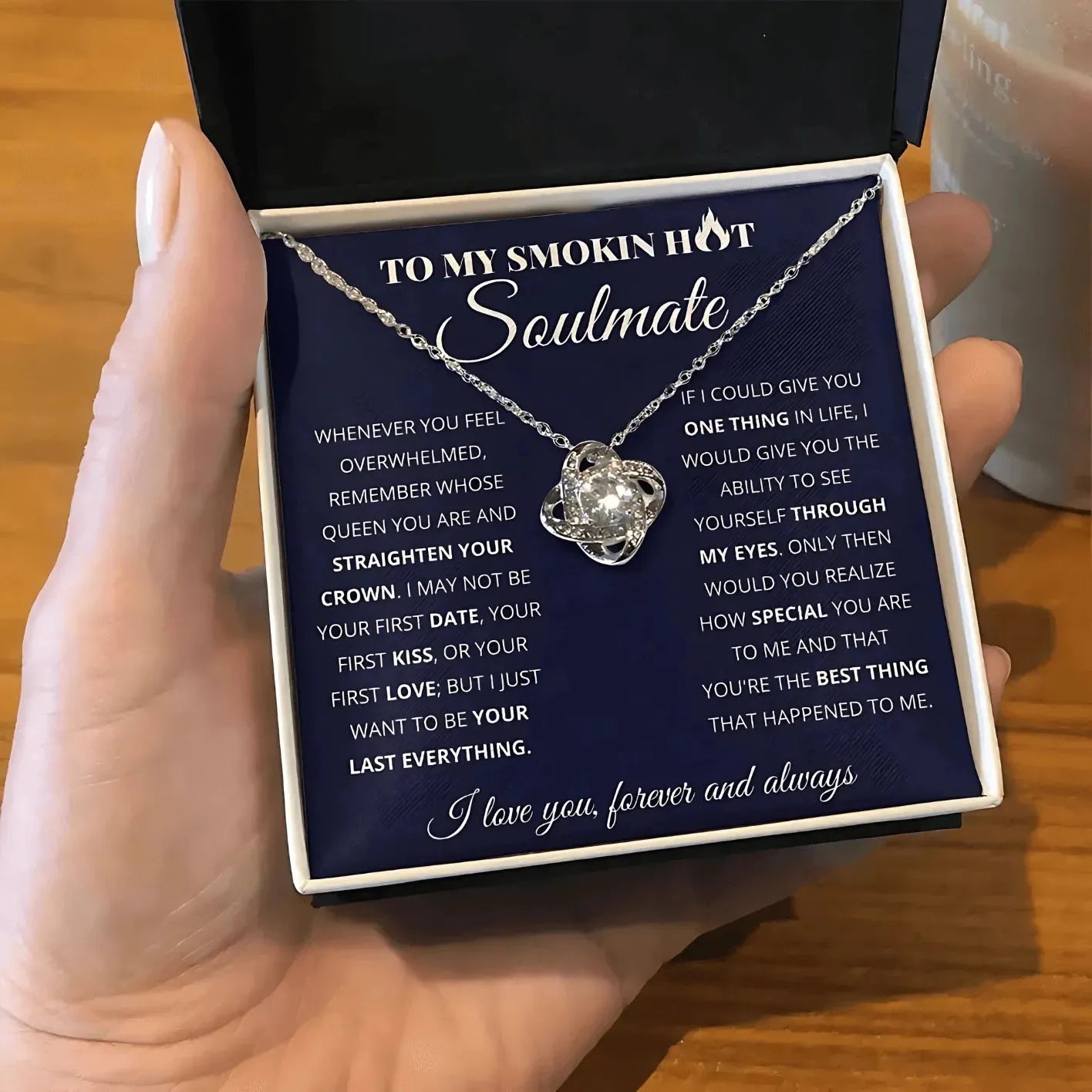 Soulmate - My Everything - Love Necklace - Radiant Memories