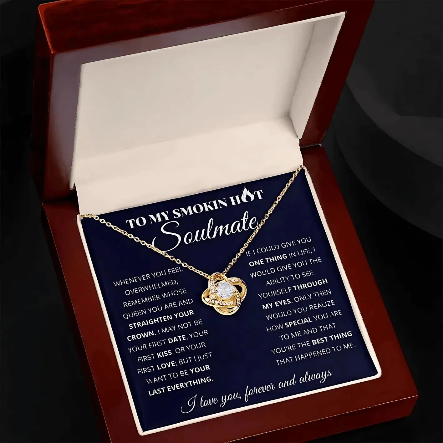 Soulmate - My Everything - Love Necklace - Radiant Memories