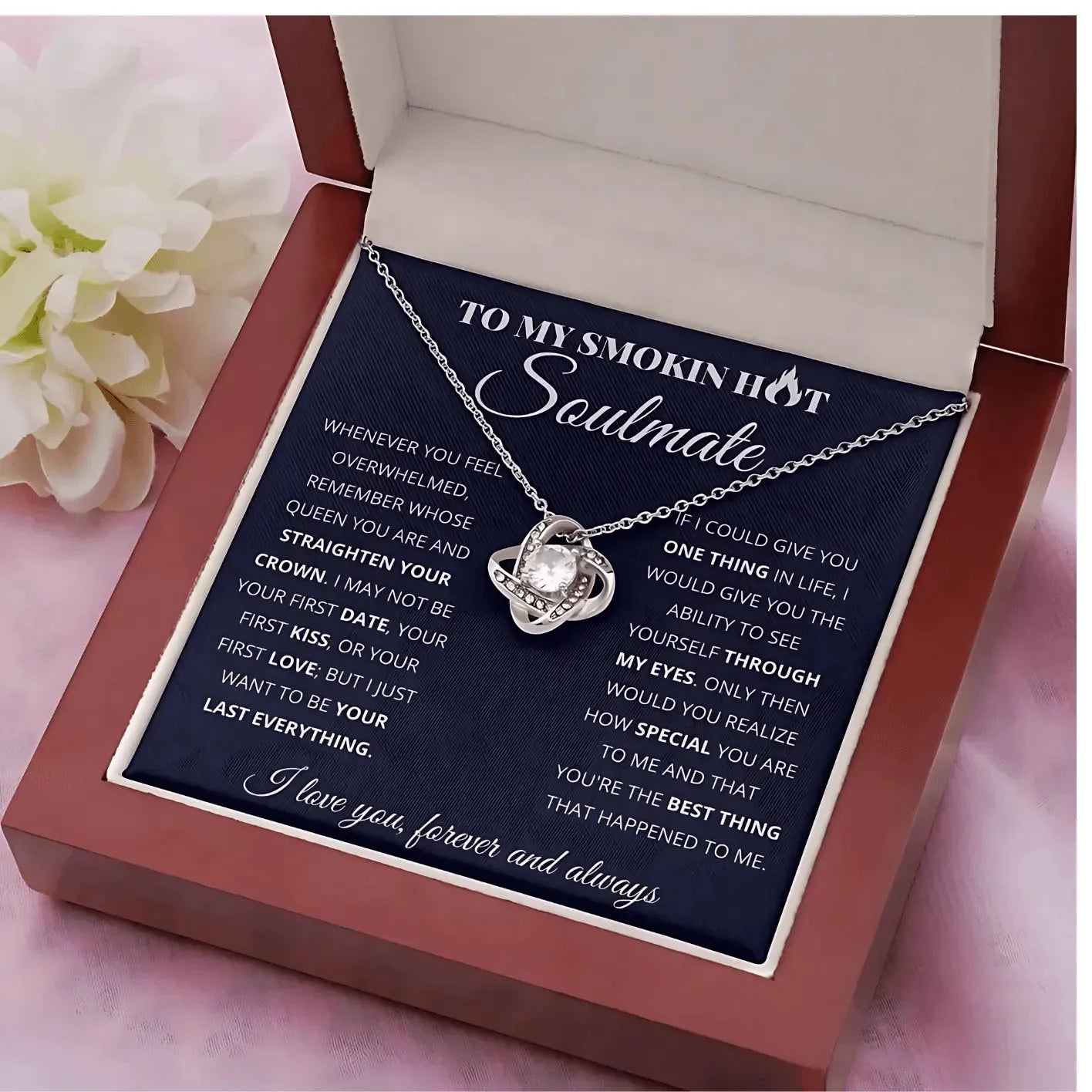 Soulmate - My Everything - Love Necklace - Radiant Memories