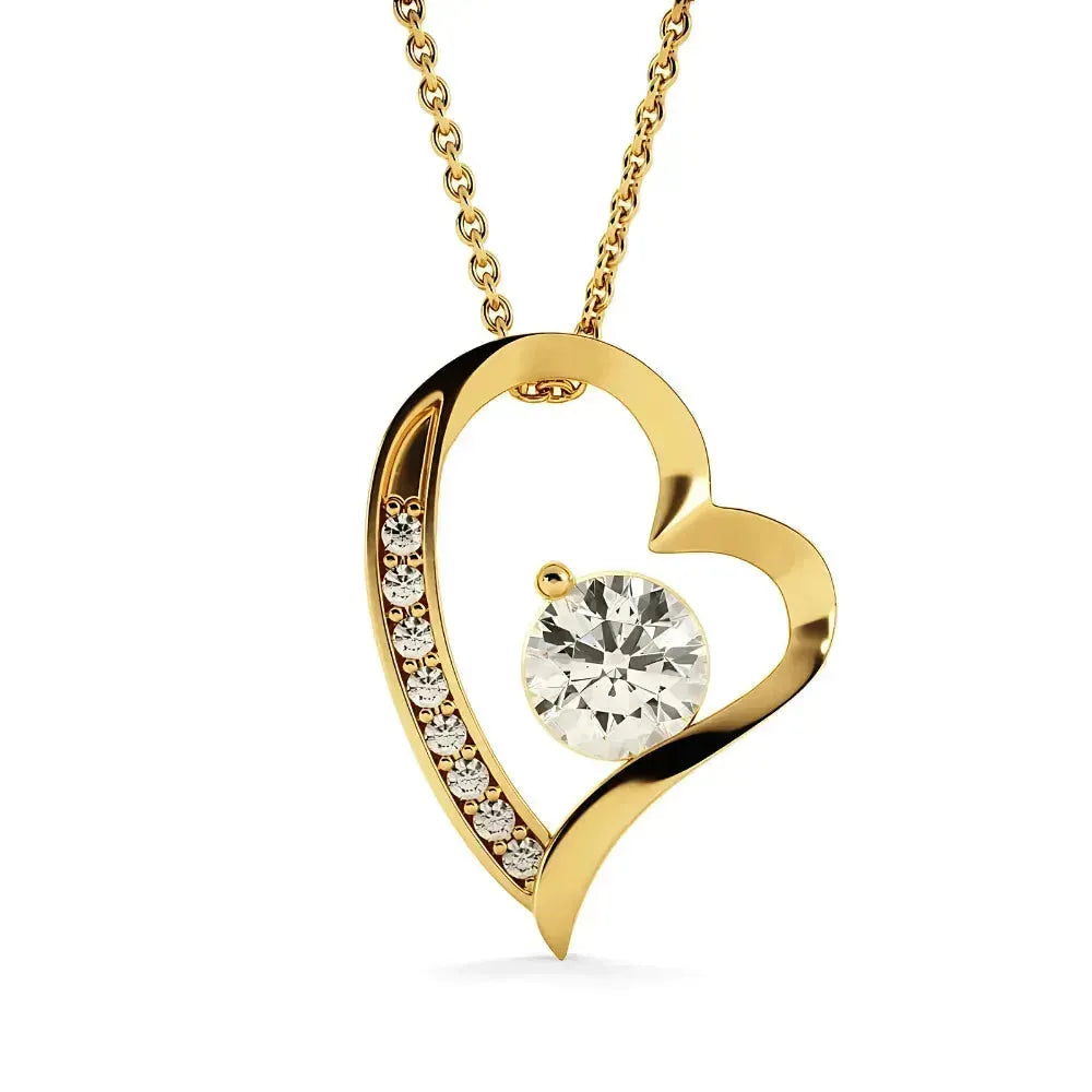Soulmate - You are my Missing Piece - Love U Always & Forever Necklace - Radiant Memories