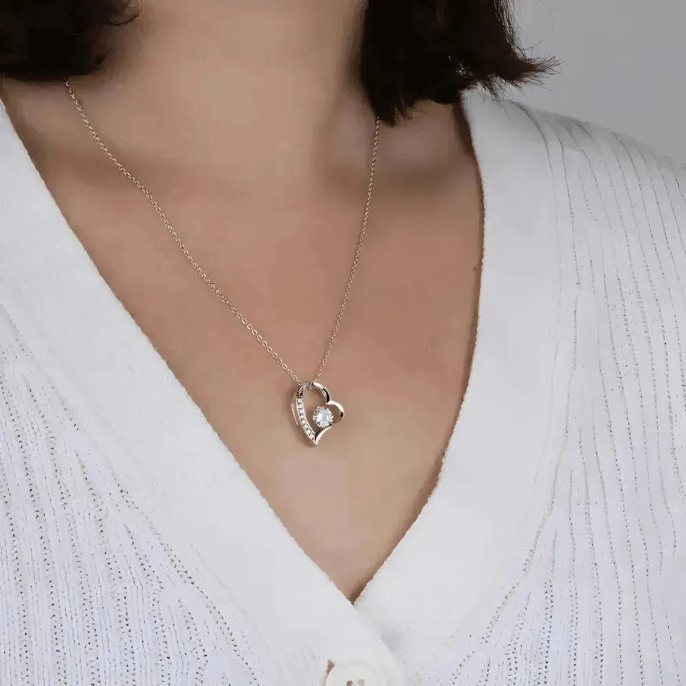 Soulmate - You are my Missing Piece - Love U Always & Forever Necklace - Radiant Memories